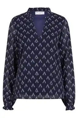 Wehkamp Lofty Manner top donkerblauw aanbieding