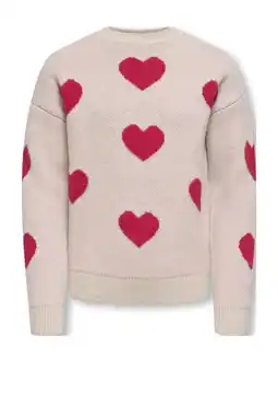 Wehkamp KIDS ONLY GIRL trui fijn gebreid ecru aanbieding