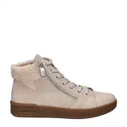 Wehkamp Rieker gevoerde veterboots beige aanbieding
