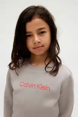 Wehkamp Calvin Klein sweater grijs aanbieding