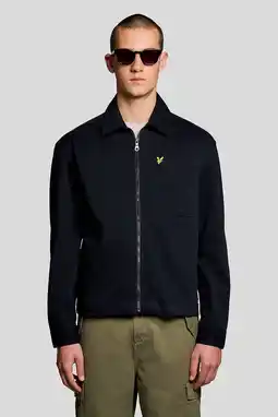 Wehkamp Lyle & Scott overshirt donkerblauw aanbieding