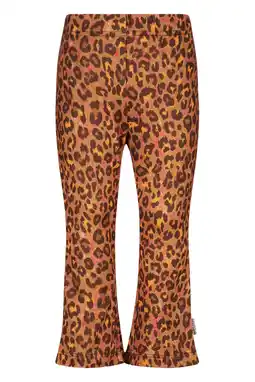 Wehkamp B.Nosy flared legging met panterprint bruin aanbieding