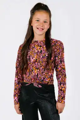 Wehkamp B.Nosy blousetop paars aanbieding
