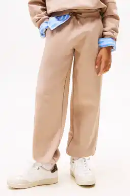 Wehkamp Tommy Hilfiger joggingbroek beige aanbieding