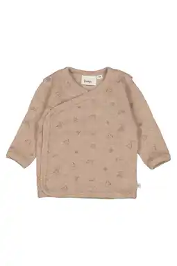 Wehkamp Feetje overslag longsleeve Fall Favorites bruin aanbieding