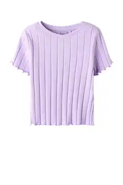 Wehkamp NAME IT KIDS T-shirt lila aanbieding