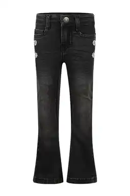 Wehkamp Koko Noko flared jeans black denim aanbieding