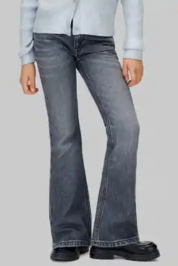 Wehkamp Calvin Klein flared jeans grey denim aanbieding