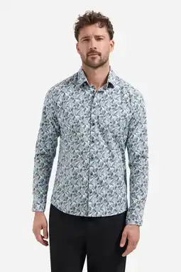 Wehkamp No Excess regular casual overhemd blauw aanbieding
