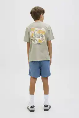 Wehkamp JACK & JONES JUNIOR T-shirt groen aanbieding