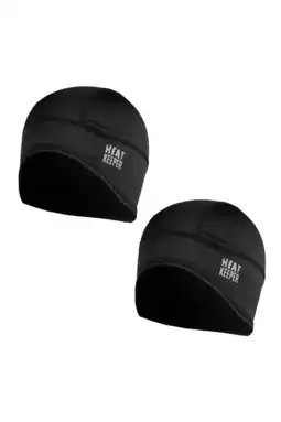 Wehkamp Heatkeeper thermo muts - zwart (set van 2) aanbieding