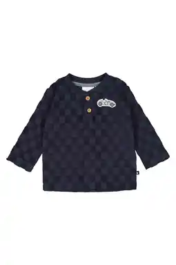 Wehkamp Feetje longsleeve Let's Go blauw aanbieding