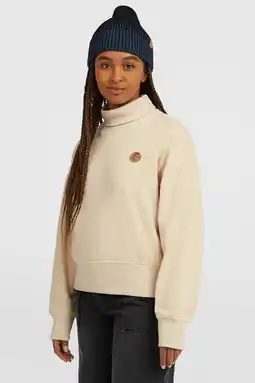 Wehkamp O'Neill sweater met col beige aanbieding