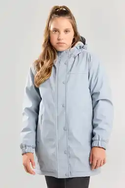 Wehkamp America Today regenjas babyblauw aanbieding