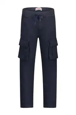 Wehkamp Vingino loose cargobroek donkerblauw aanbieding
