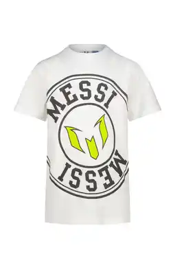 Wehkamp Messi T-shirt wit aanbieding