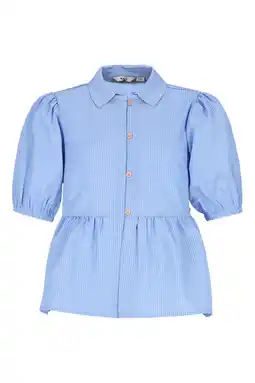 Wehkamp NoBell’ gestreepte blouse lichtblauw aanbieding