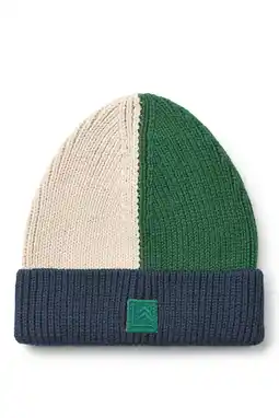 Wehkamp Liewood muts Ezra blauw/groen/ecru aanbieding