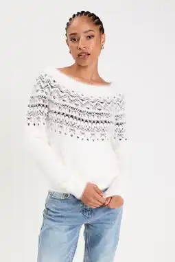Wehkamp Cache Cache pullover ecru aanbieding