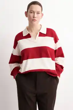 Wehkamp Mango pullover rood aanbieding