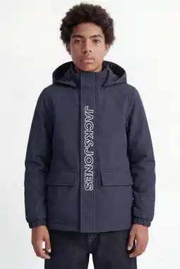 Wehkamp JACK & JONES JUNIOR softshell jas donkerblauw aanbieding