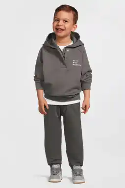 Wehkamp LEVV Little hoodie grijs aanbieding
