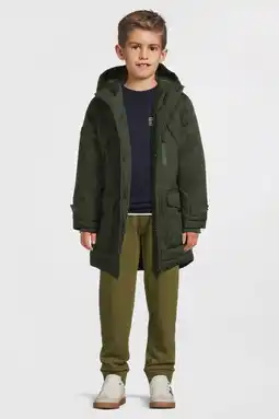 Wehkamp Me & My Monkey parka jas blauw aanbieding