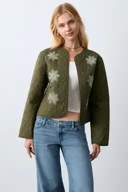 Wehkamp MANGO TEEN zomerjas kaki aanbieding