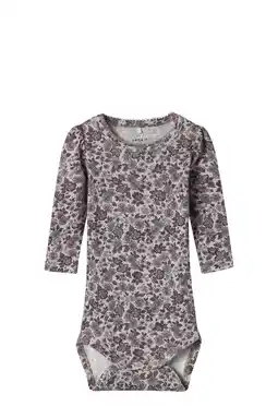 Wehkamp NAME IT BABY romper paars aanbieding