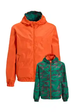Wehkamp Orange Stars reversible jacket camo aanbieding