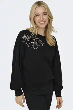 Wehkamp ONLY sweater zwart aanbieding