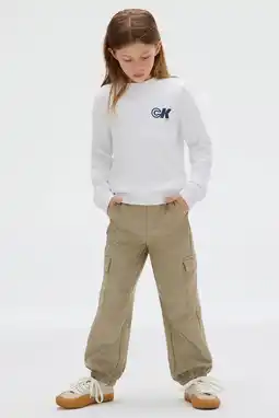Wehkamp Calvin Klein sweater wit aanbieding