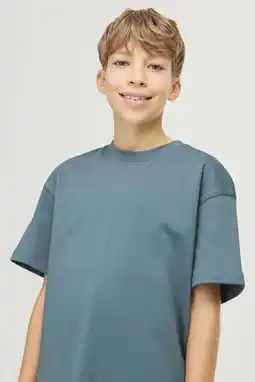 Wehkamp JACK & JONES JUNIOR T-shirt JJEURBAN EDGE blauw aanbieding