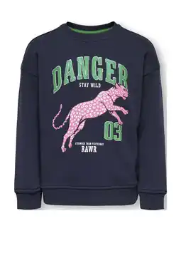 Wehkamp KIDS ONLY MINI sweater donkerblauw aanbieding