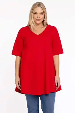 Wehkamp YOEK tuniek rood aanbieding