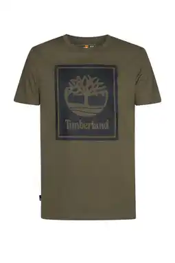 Wehkamp Timberland T-shirt donkergroen aanbieding