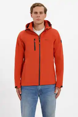 Wehkamp Kjelvik softshelljas Victor koraalrood aanbieding