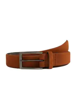 Wehkamp WE Fashion leren riem camel aanbieding