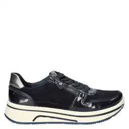 Wehkamp Ara Sapporo suède sneakers donkerblauw aanbieding