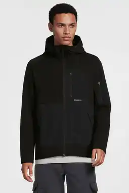 Wehkamp KRAKATAU softshell jas zwart aanbieding