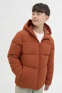 Wehkamp JACK & JONES JUNIOR gewatteerde jas terra aanbieding