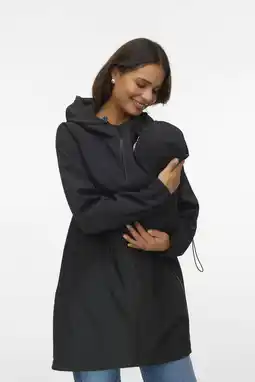 Wehkamp MAMALICIOUS 3 in 1 zwangerschaps softshell jas zwart aanbieding