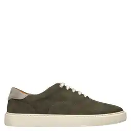 Wehkamp Manfield suède sneaker groen aanbieding