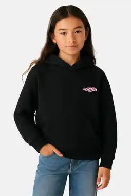 Wehkamp Cars hoodie met backprint zwart aanbieding