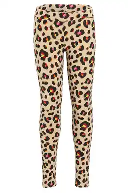 Wehkamp Orange Stars legging met panterprint Sara multi aanbieding