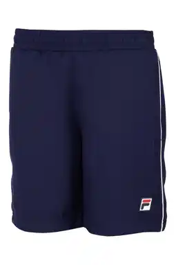 Wehkamp Fila sportshort Leon donkerblauw aanbieding