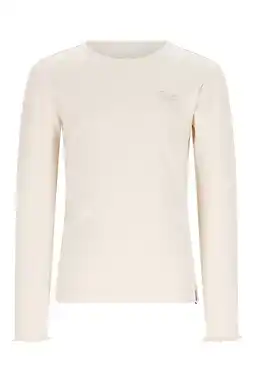 Wehkamp NONO longsleeve wit rib gebreid aanbieding