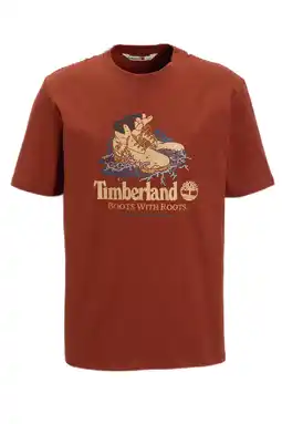 Wehkamp Timberland T-shirt rood aanbieding