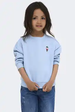 Wehkamp KIDS ONLY MINI sweater lichtblauw aanbieding
