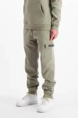 Wehkamp BLACK BANANAS regular cargo broek lichtgroen aanbieding